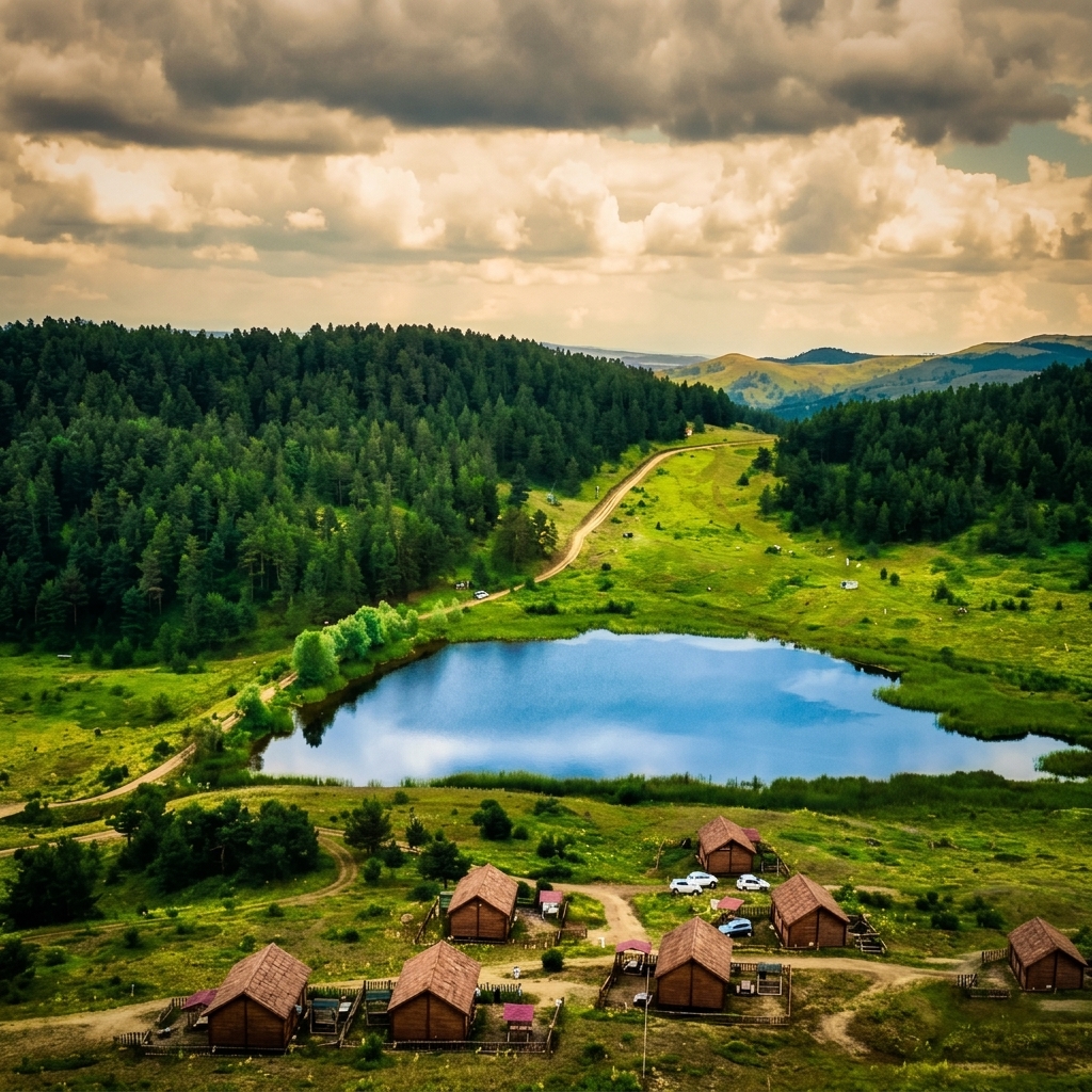 Glamping genel görünüm